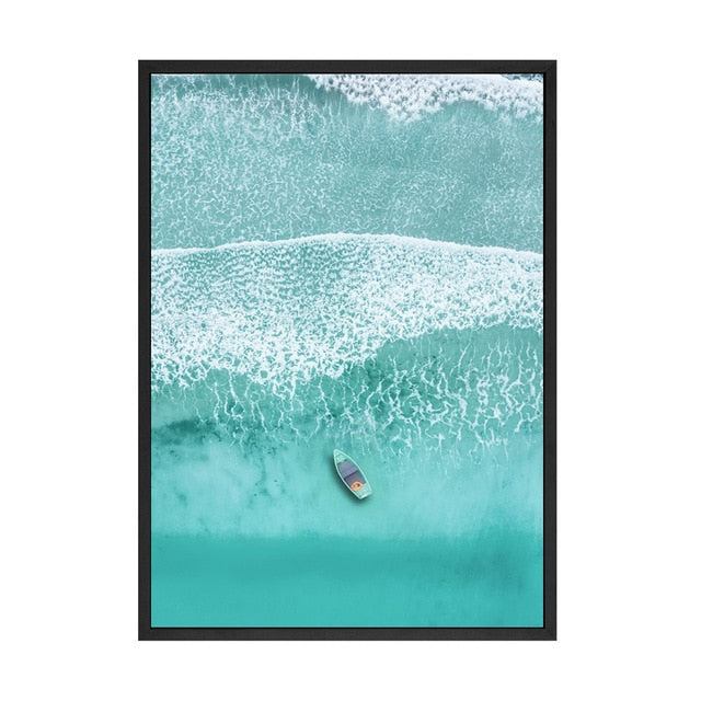 Arthia Designs - Tropical Beach Wave Canvas Art - Review