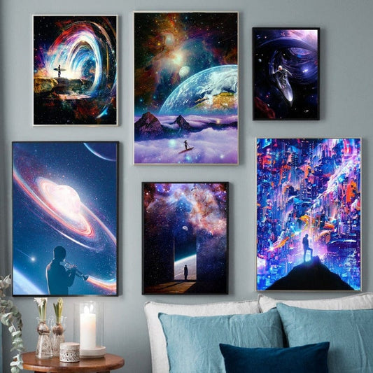 Arthia Designs - Time Travel Dimensional Rift Canvas Art - Review