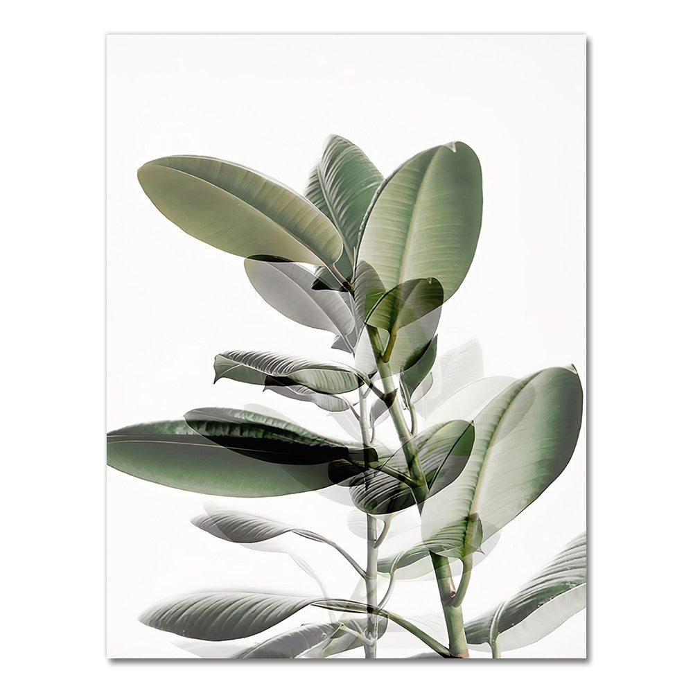 Arthia Designs - Eucalyptus Green Plant Leaves Canvas Art - Review