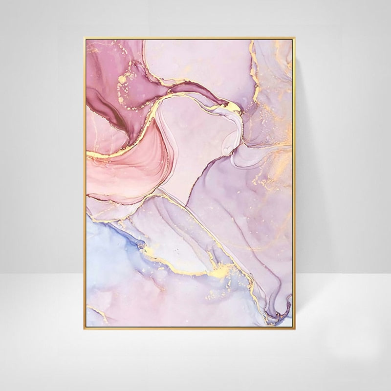 Arthia Designs - Abstract Colorful Marble Canvas Art - Review