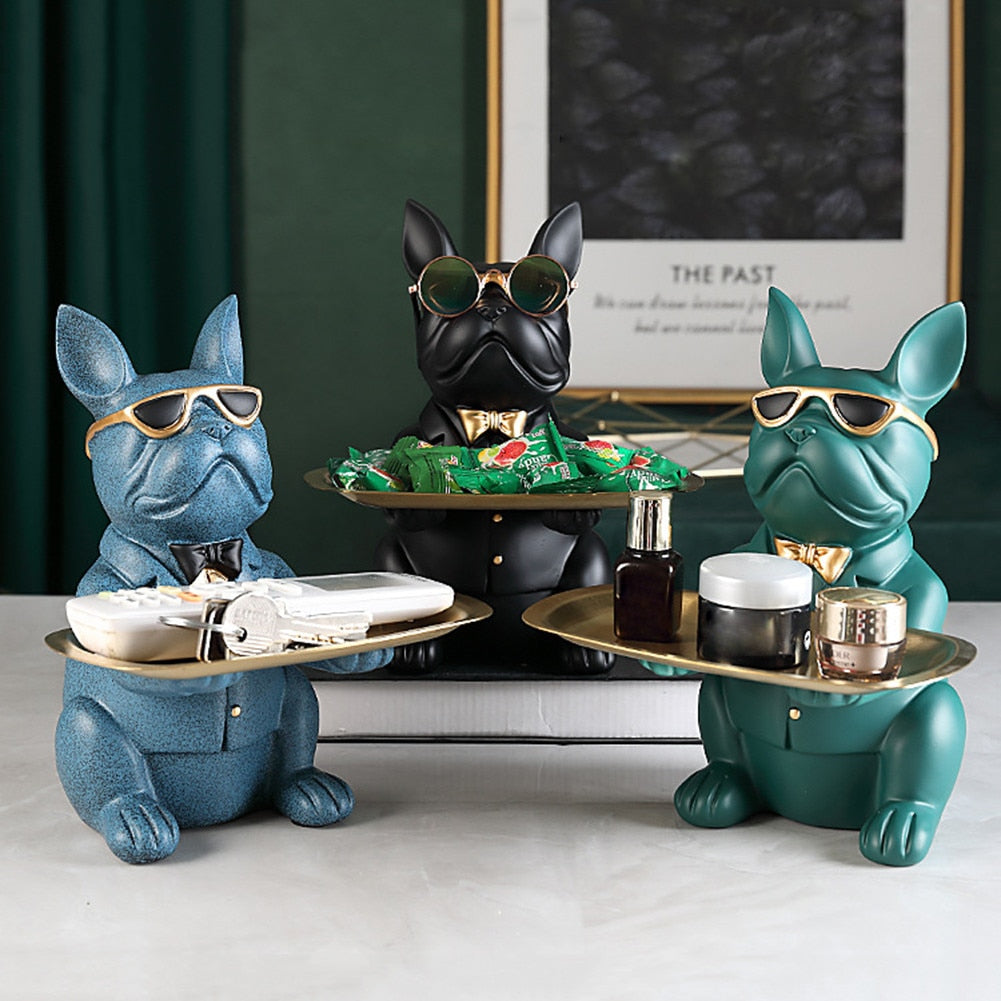 Arthia Designs - French Bulldog Figurines With Tray - Review