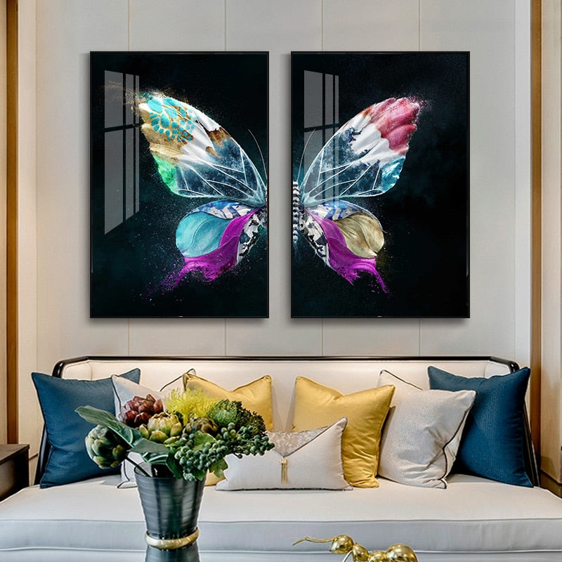 Arthia Designs - Luxury Light Butterfly Canvas Art - Review