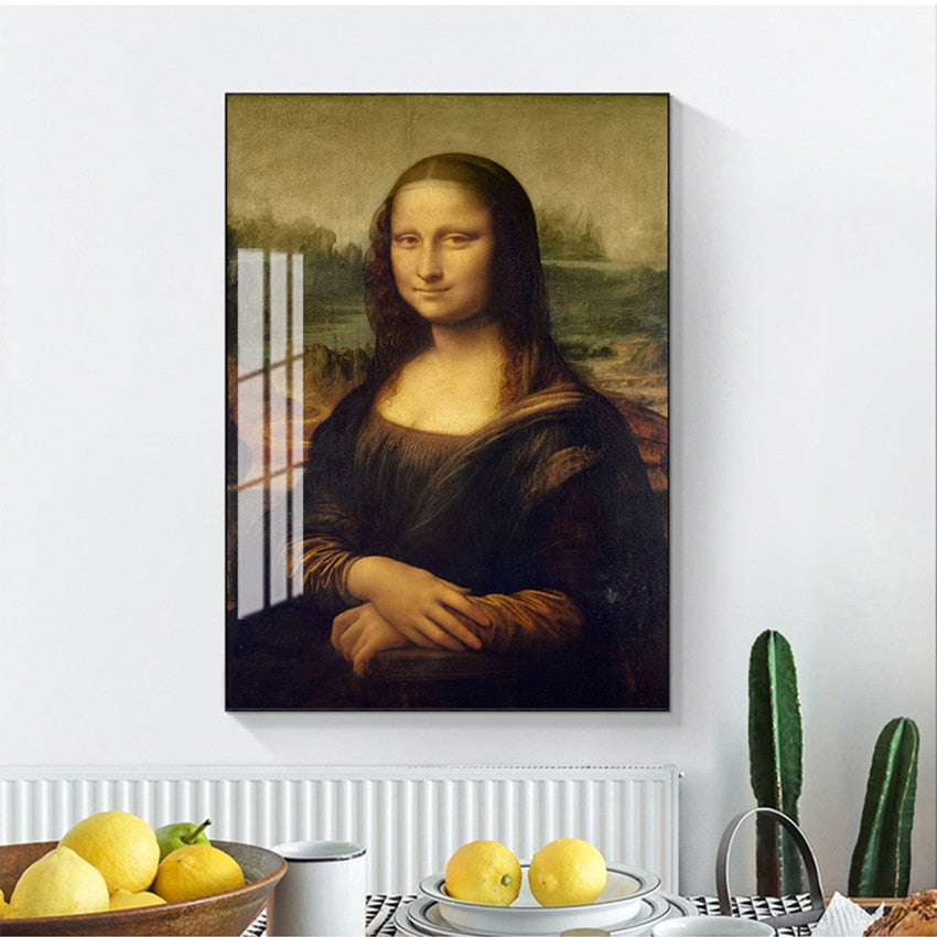 Arthia Designs - Famous Smile Of Mona Lisa Canvas Art - Review