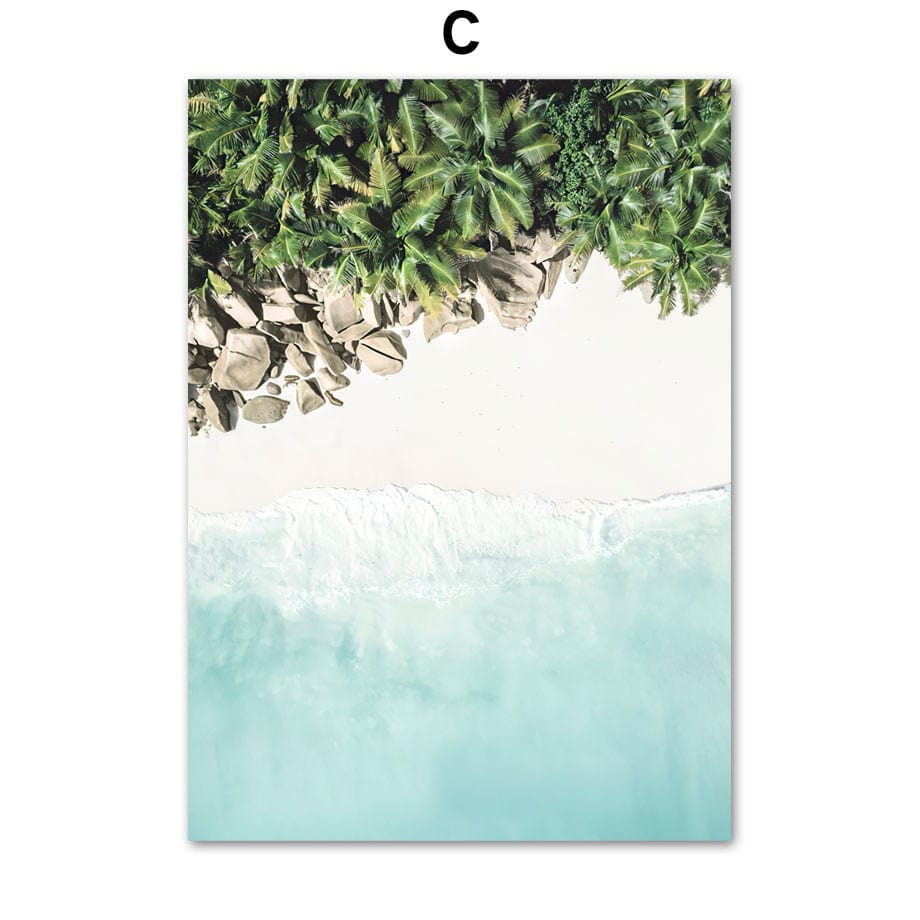 Arthia Designs - Caribbean Pineapple Beach Canvas Art - Review