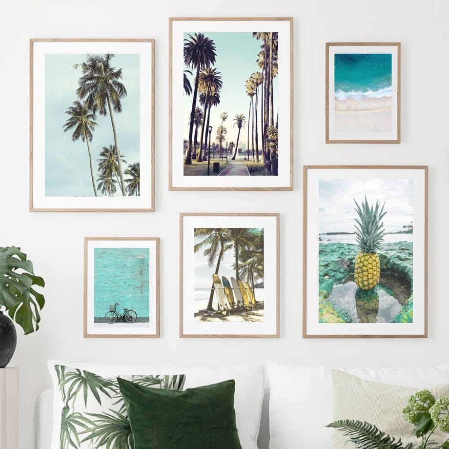 Arthia Designs - Palm Pineapple Beach Canvas Art - Review