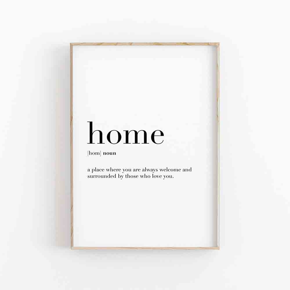 Arthia Designs - Lovely Family Home Quotes Canvas Art - Review