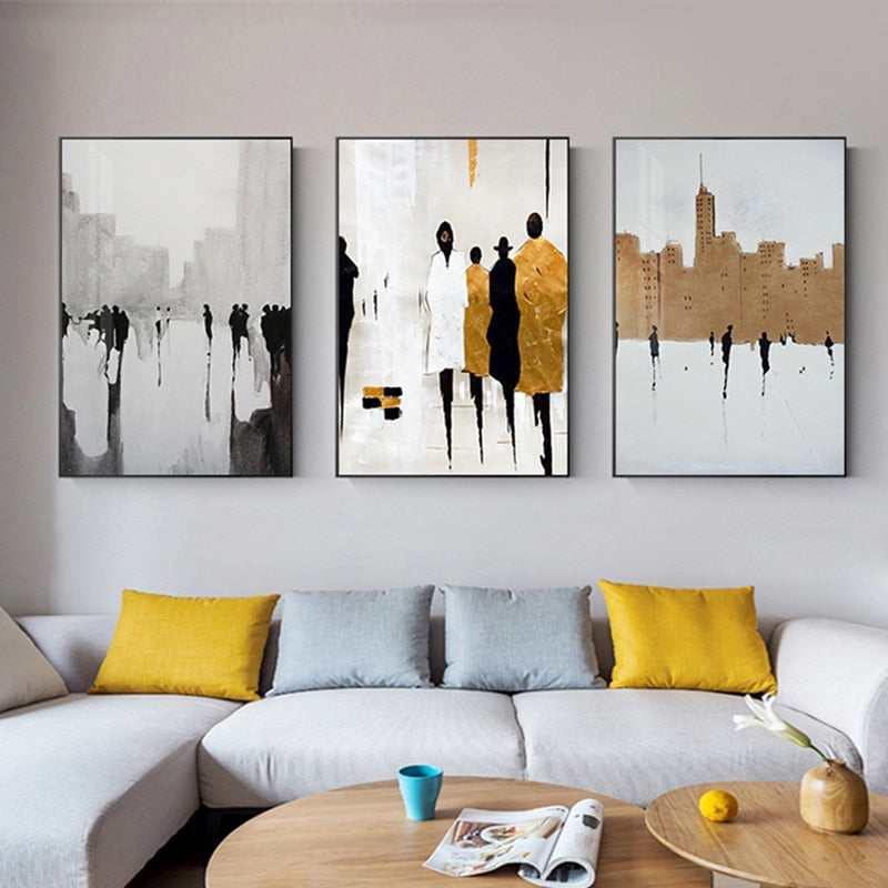 Arthia Designs - Modern Abstract British Street Canvas Art - Review