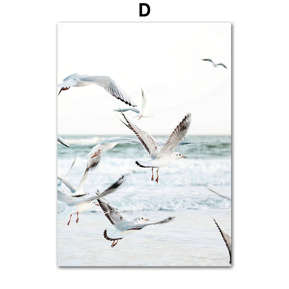 Arthia Designs - White Sand Public Beach Canvas Art - Review