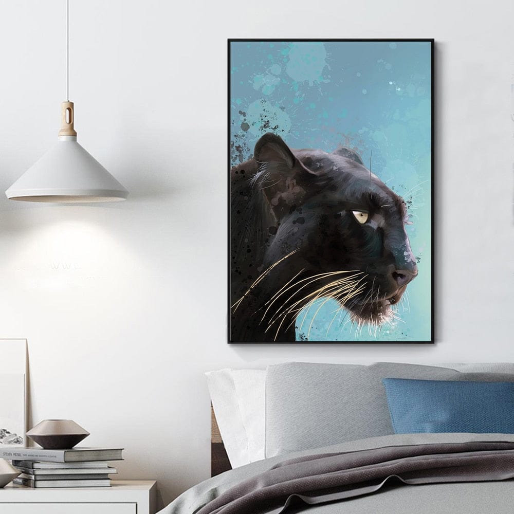 Arthia Designs - The Black Panther Portrait Canvas Art - Review