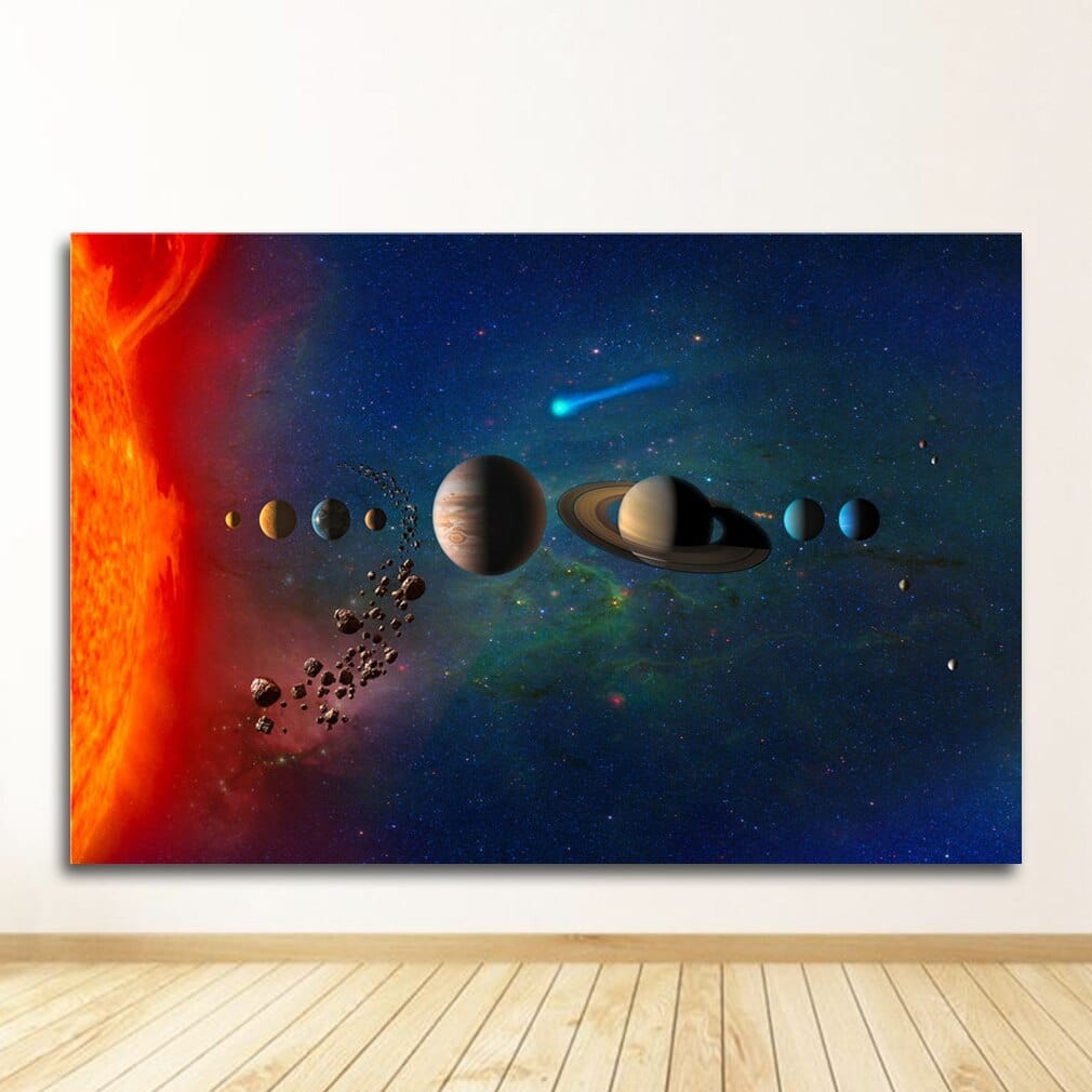 Arthia Designs - Universe Galaxy Stars Canvas Art - Review