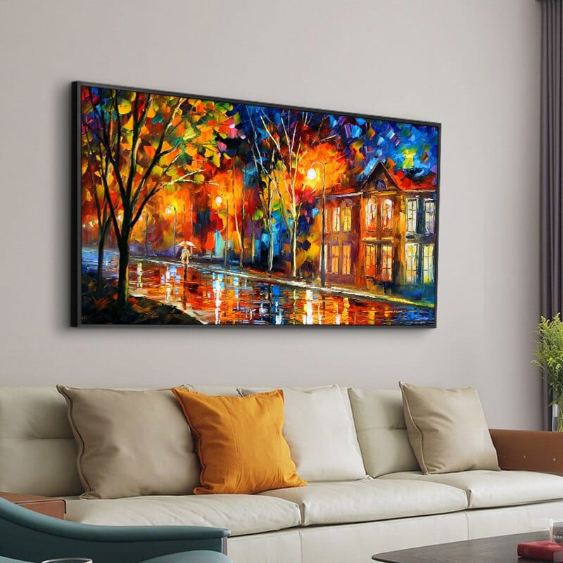 Arthia Designs - Rain of Love by Leonid Afremov Canvas Art - Review