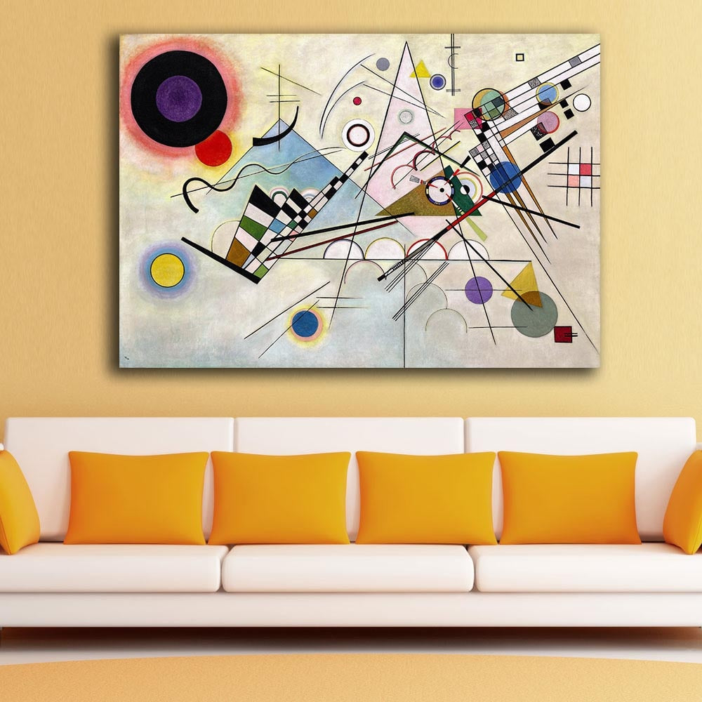 Arthia Designs - Composition 8 by Wassily Kandinsky Canvas Art - Review