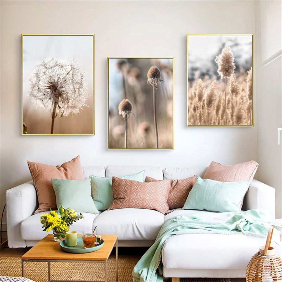 Arthia Designs - Autumn Dandelion Deer Canvas Art - Review