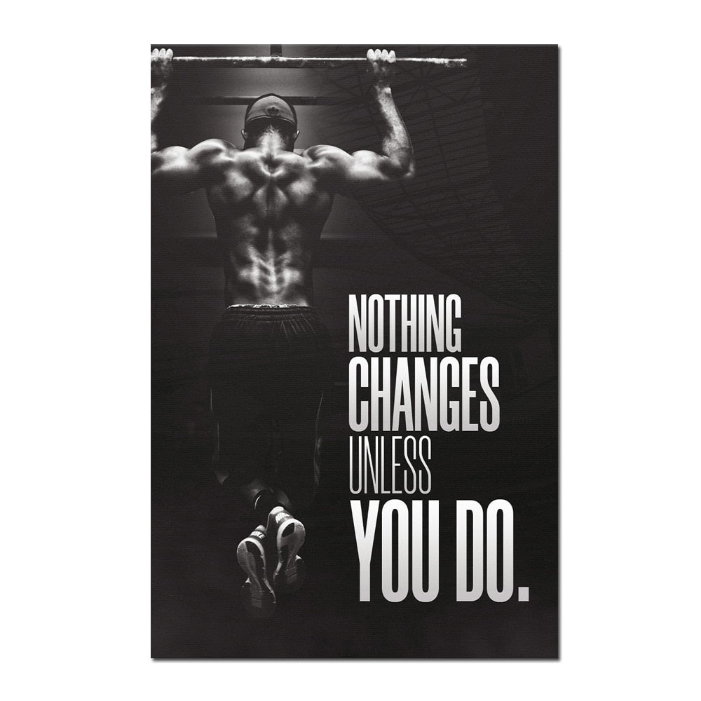 Arthia Designs - Workout Motivational Quote Canvas Art - Review