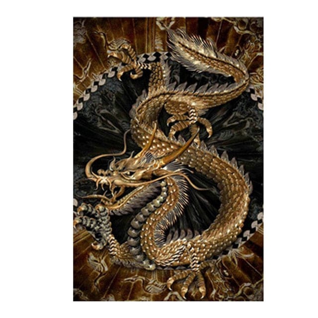 Arthia Designs - Golden Dragon Canvas Art - Review