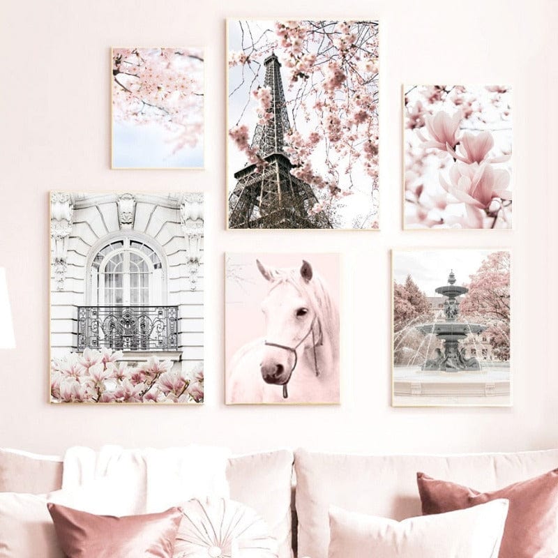 Arthia Designs - French Pink Sakura Canvas Art - Review