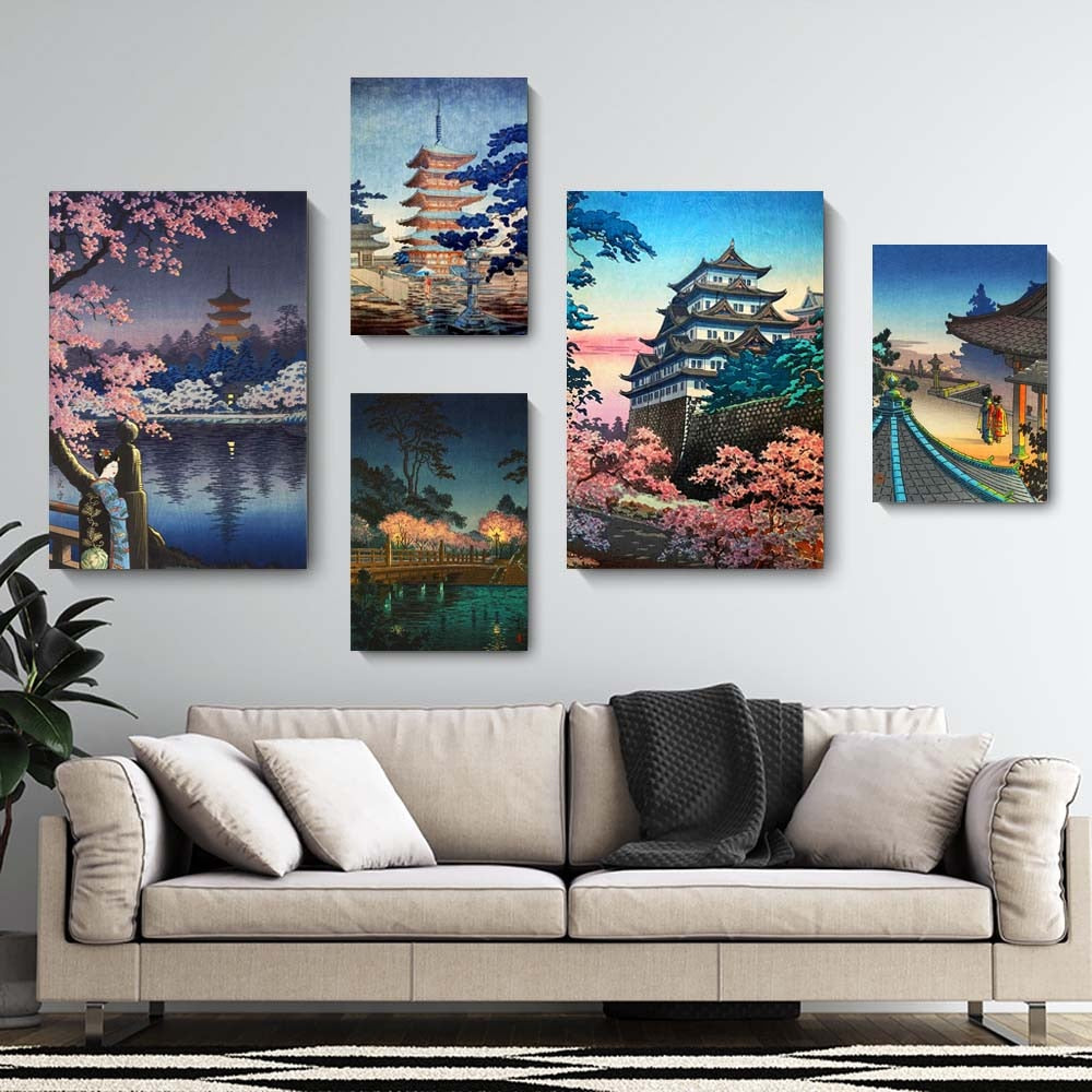 Arthia Designs - Japanese Architecture Canvas Art - Review