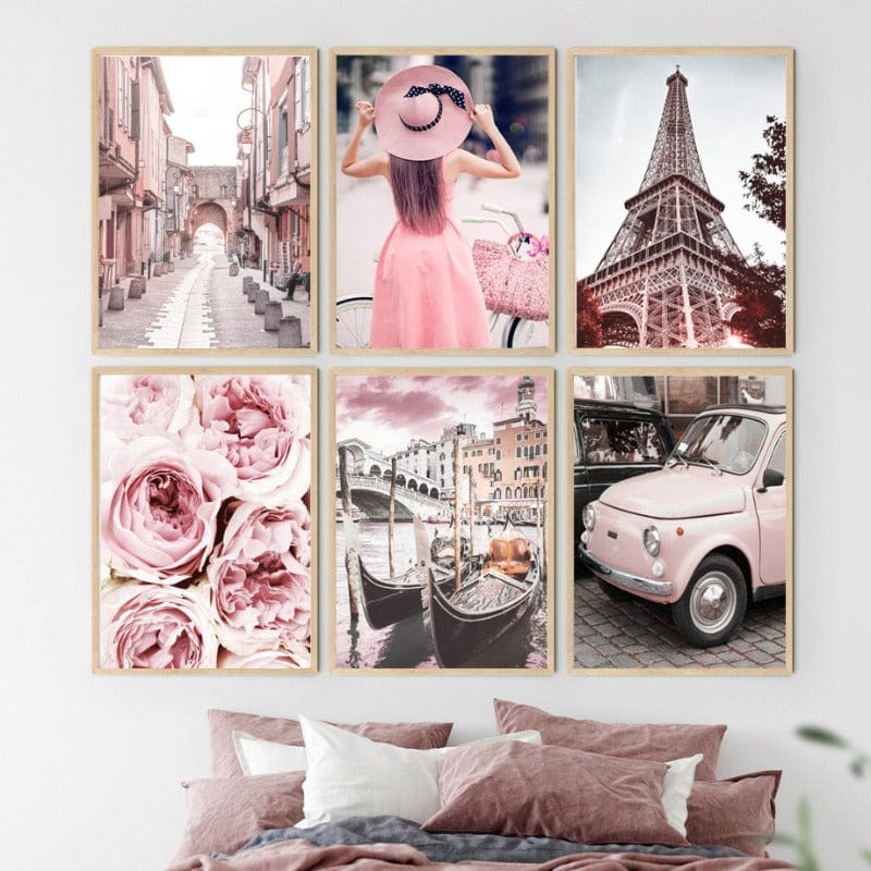 Arthia Designs - Paris Romantic Pink Vibes Canvas Art - Review