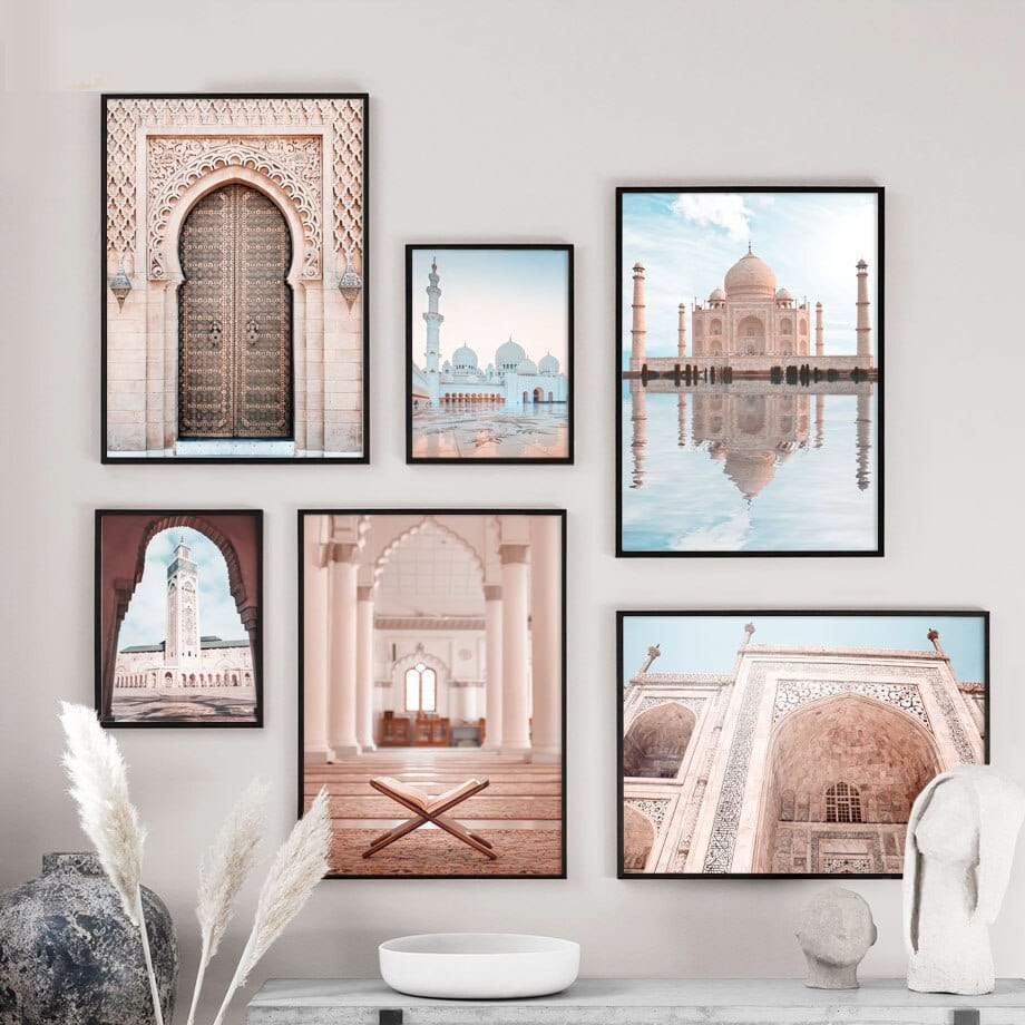 Arthia Designs - Taj Mahal Gallery Wall Canvas Art - Review