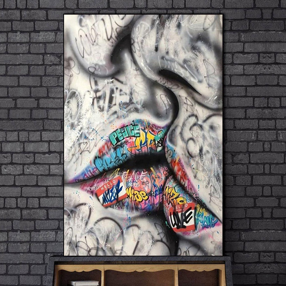 Arthia Designs - Abstract Street Hand Graffiti Canvas Art - Review