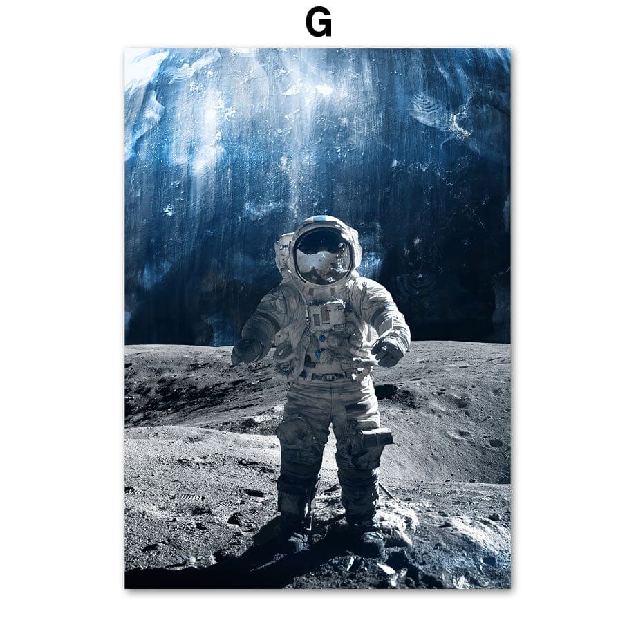 Arthia Designs - NASA Astronaut Landing Canvas Art - Review