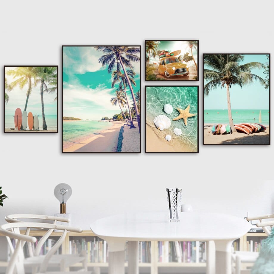 Arthia Designs - Beach Summer Road Trip Canvas Art - Review