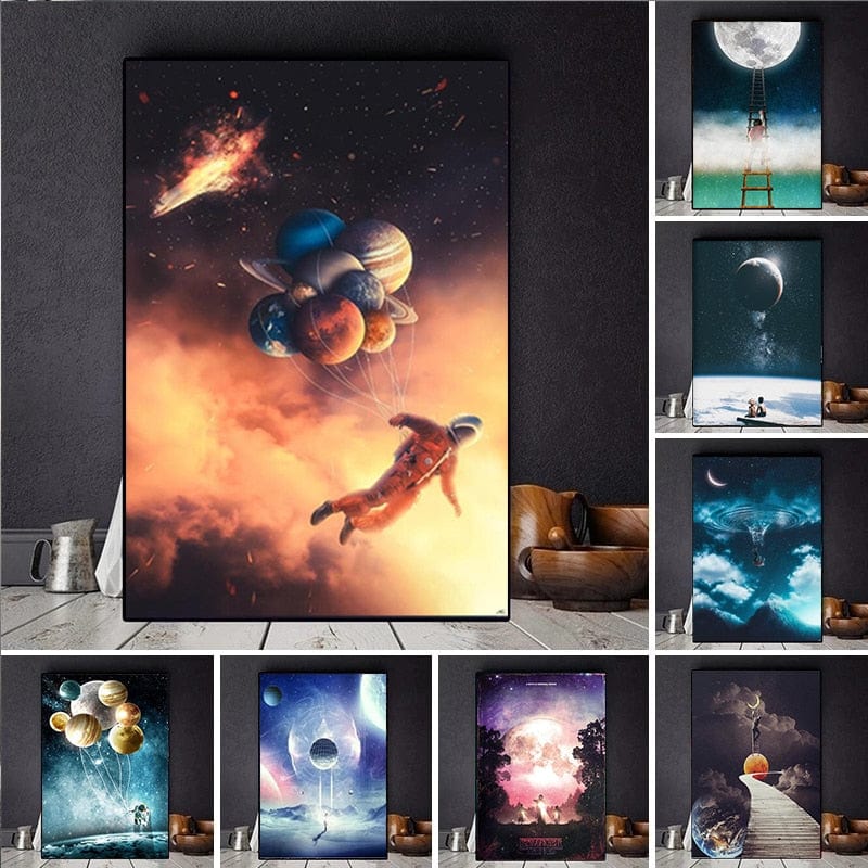 Arthia Designs - Saving The Planets Canvas Art - Review