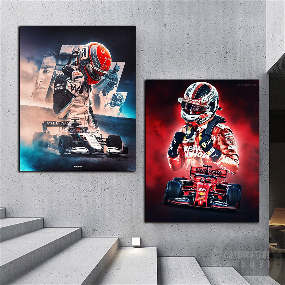 Arthia Designs - Formula One Famous Racers Canvas Art - Review