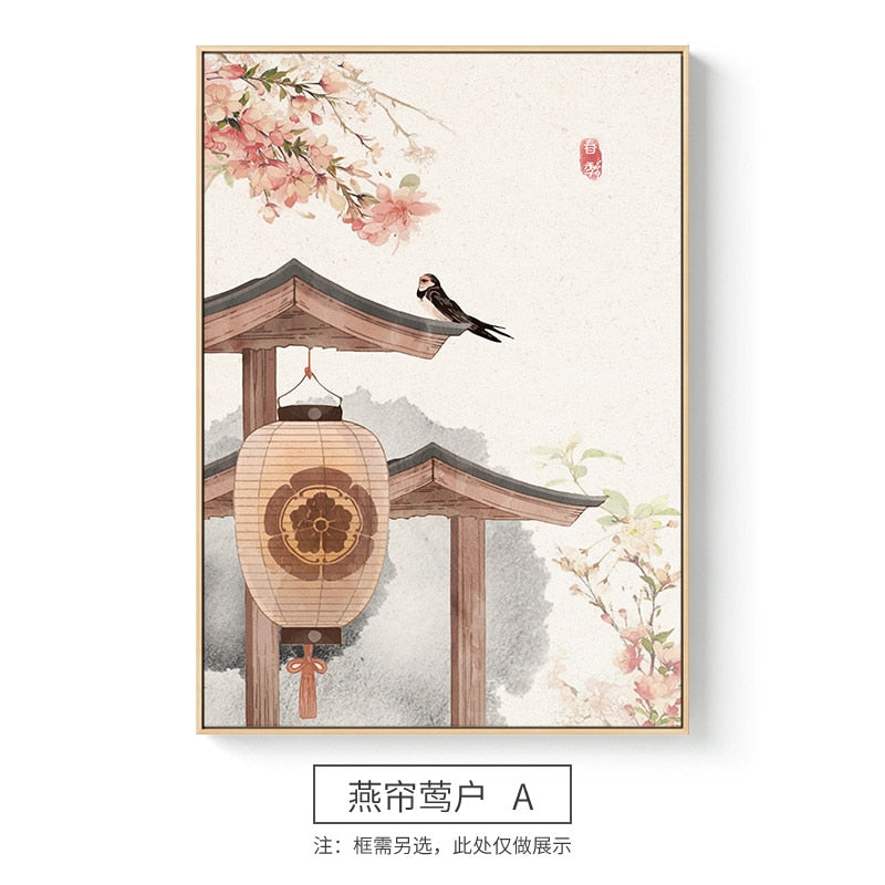 Arthia Designs - Vintage Chinese Ink Painting Canvas Art - Review