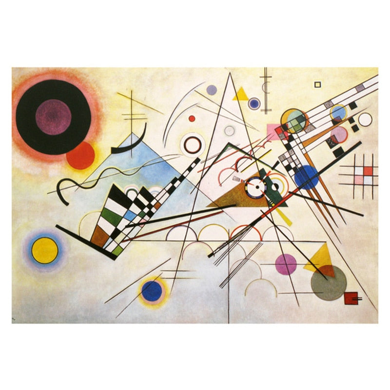 Arthia Designs - Composition 8 by Wassily Kandinsky Canvas Art - Review