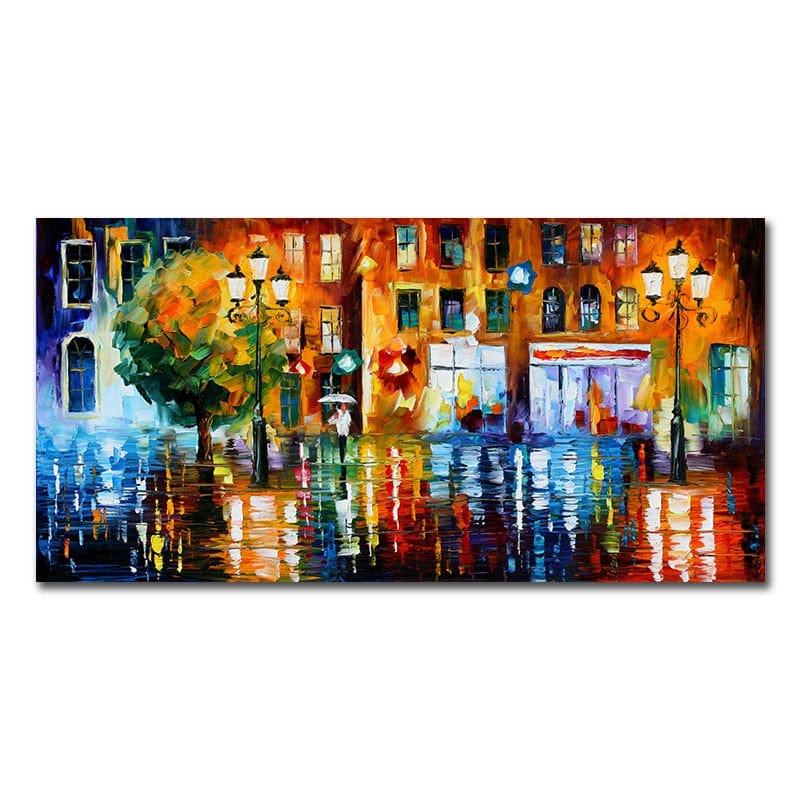 Arthia Designs - Rain of Love by Leonid Afremov Canvas Art - Review