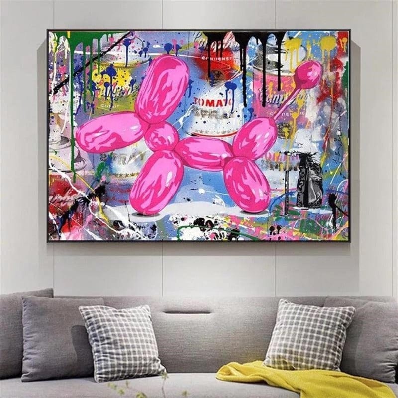 Arthia Designs - Balloon Dog Graffiti Canvas Art - Review