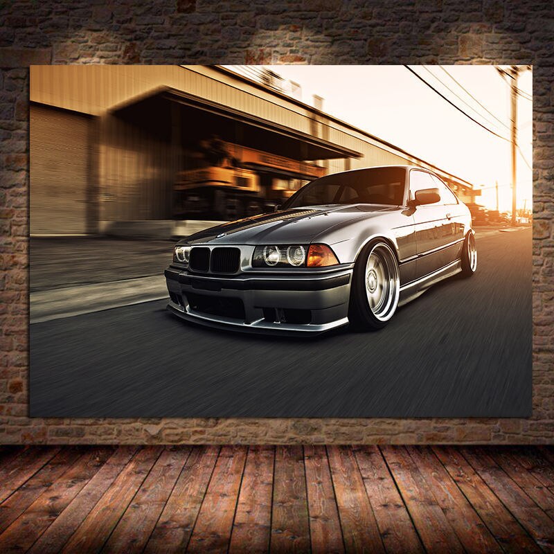 Arthia Designs - Classic Old School BMW Canvas Art - Review