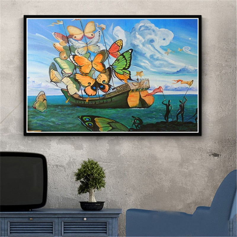 Arthia Designs - Salvador Dali Surrealism Canvas Art - Review