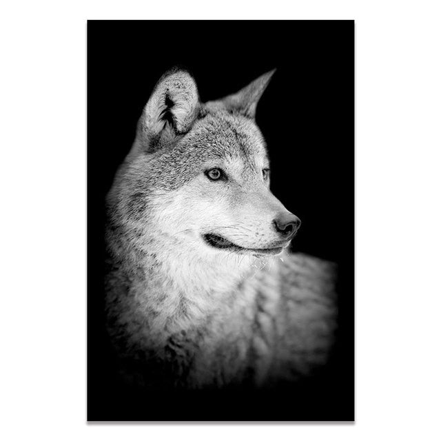 Arthia Designs - Black and White Wild Animal Canvas Art - Review