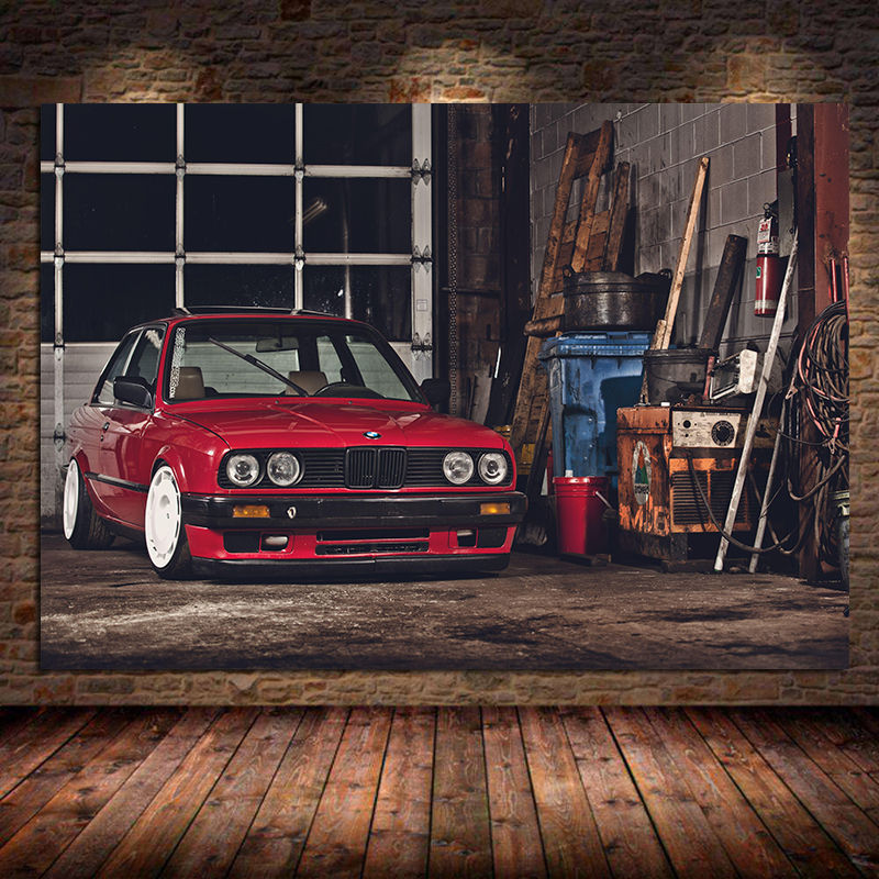 Arthia Designs - Classic Old School BMW Canvas Art - Review