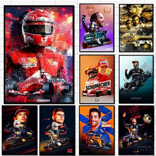 Arthia Designs - Famous Formula One Racers Canvas Art - Review