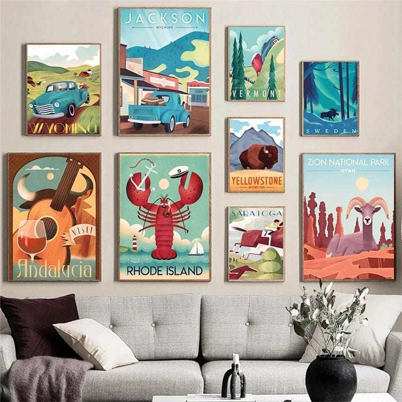 Arthia Designs - World Famous Nature Tourism Canvas Art - Review