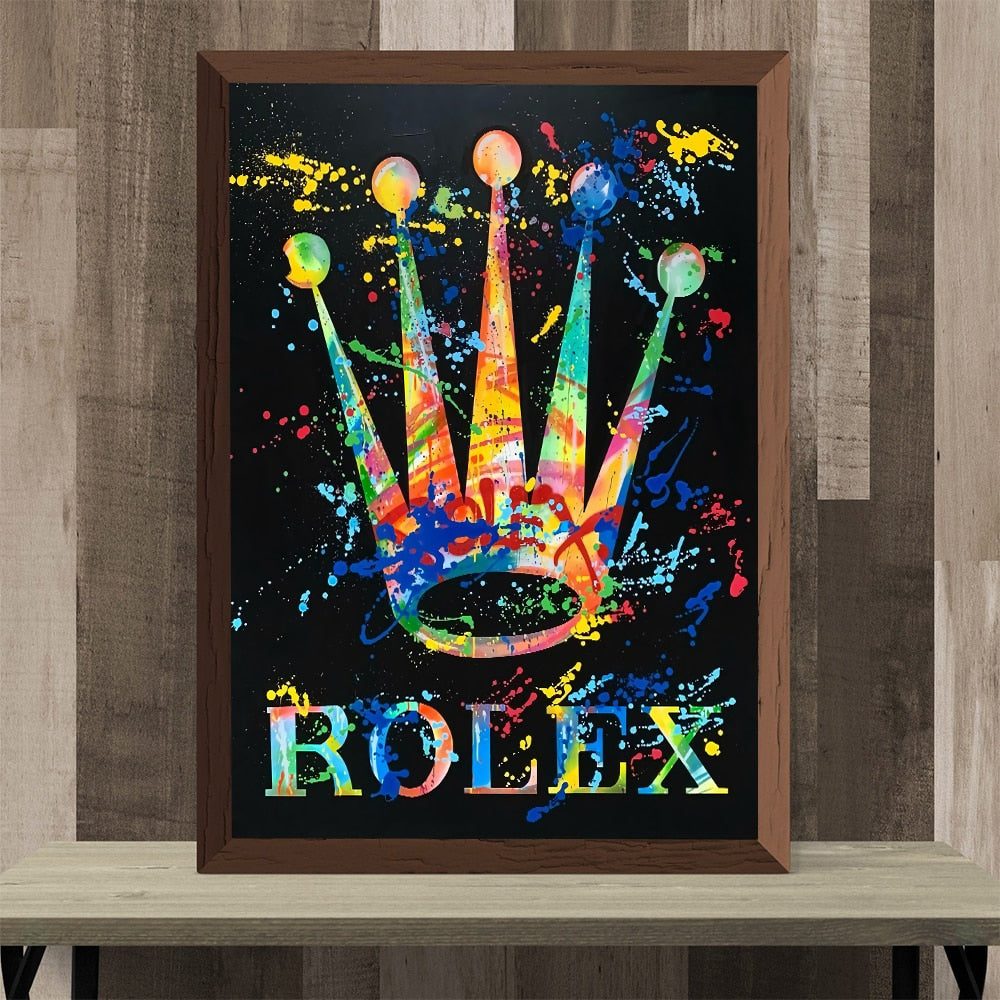 Arthia Designs - Luxury Rolex Graffiti Canvas Art - Review