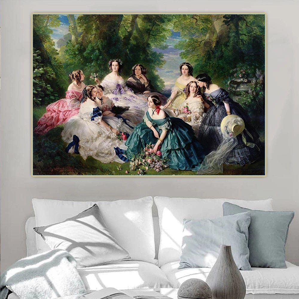 Arthia Designs - Her Ladies Banquet Canvas Art - Review