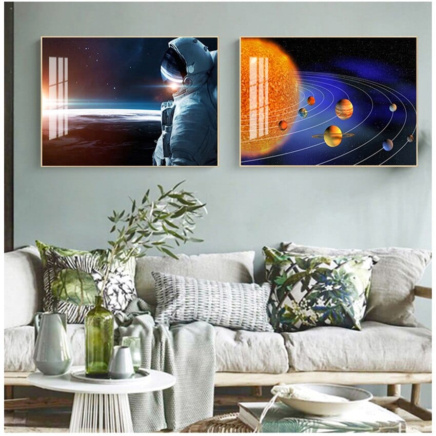 Arthia Designs - Universe Galaxy Stars Canvas Art - Review