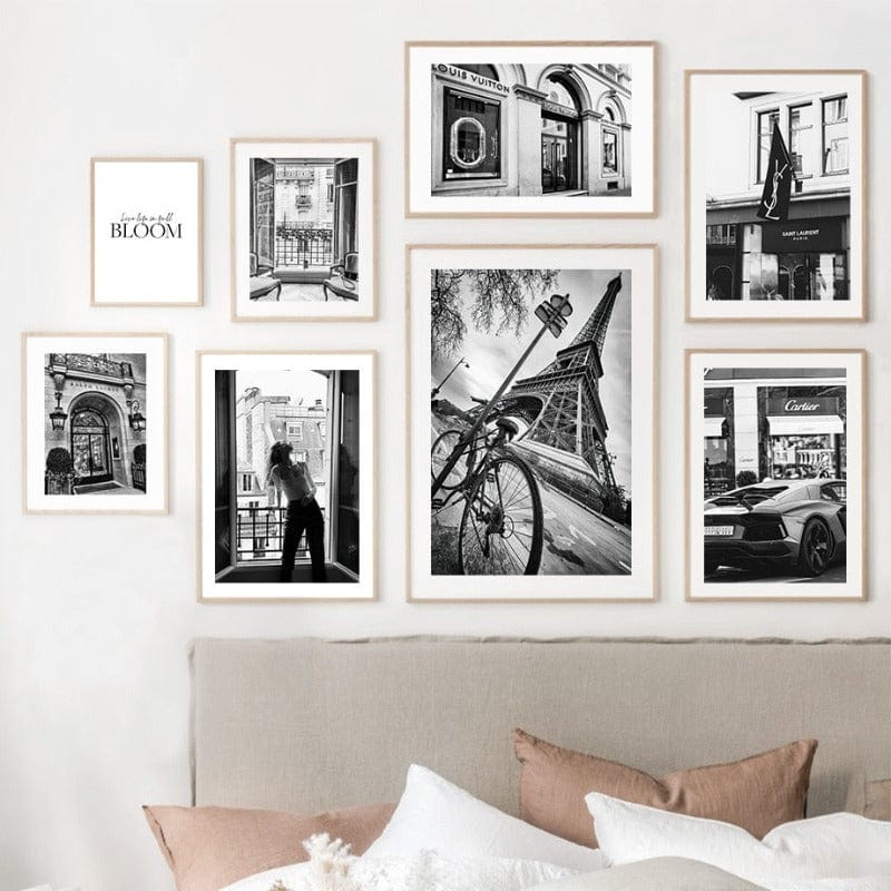 Arthia Designs - Black & White Paris Lifestyle Canvas Art - Review