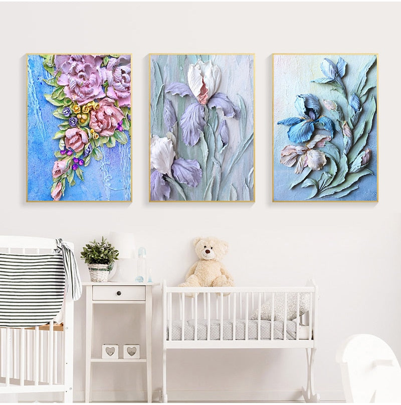 Arthia Designs - Aesthetic Scandinavian Flower Canvas Art - Review