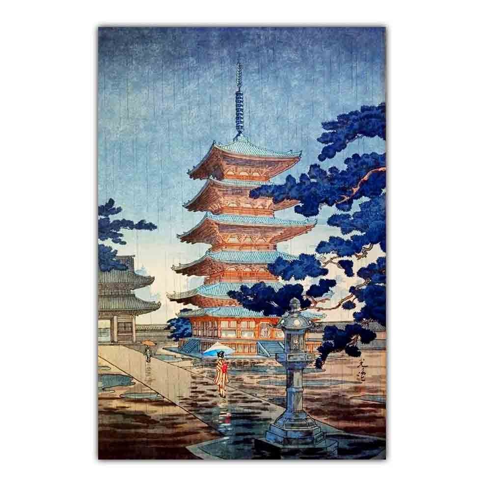 Arthia Designs - Japanese Architecture Canvas Art - Review