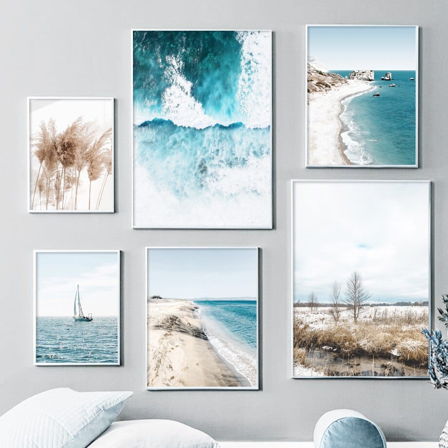 Arthia Designs - Fantasy Blue Sea Island Canvas Art - Review