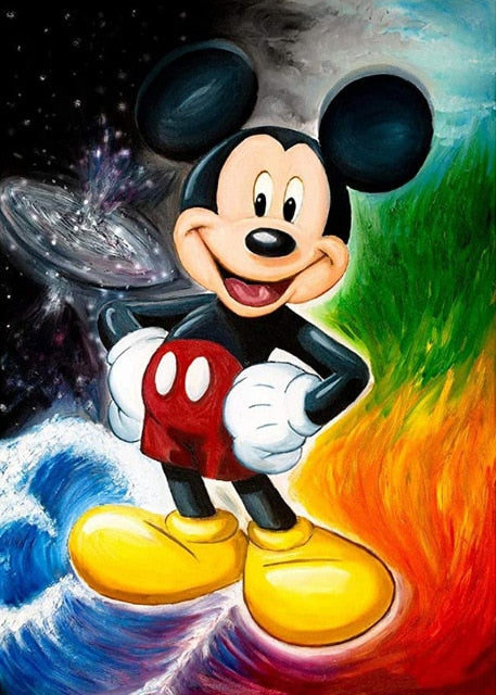 Arthia Designs - Graffiti Cartoon Mickey Mouse Canvas Art - Review