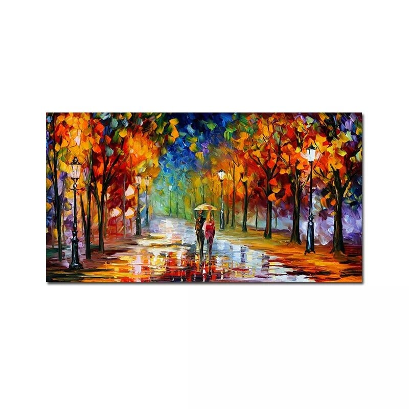 Arthia Designs - Rain of Love by Leonid Afremov Canvas Art - Review