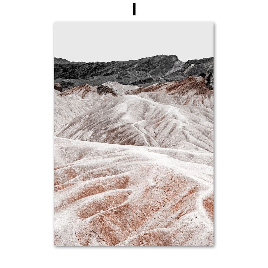 Arthia Designs - Cloudy Snow Mountain Peak Canvas Art - Review