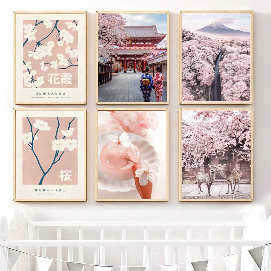 Arthia Designs - Japanese Cherry Blossom Season Canvas Art - Review