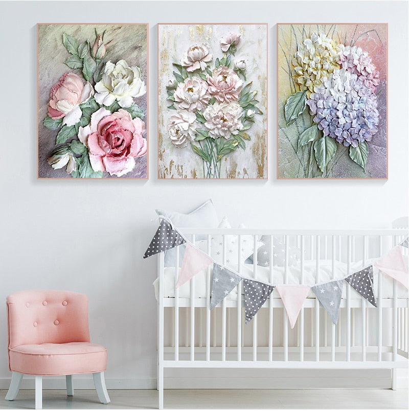 Arthia Designs - Aesthetic Scandinavian Flower Canvas Art - Review